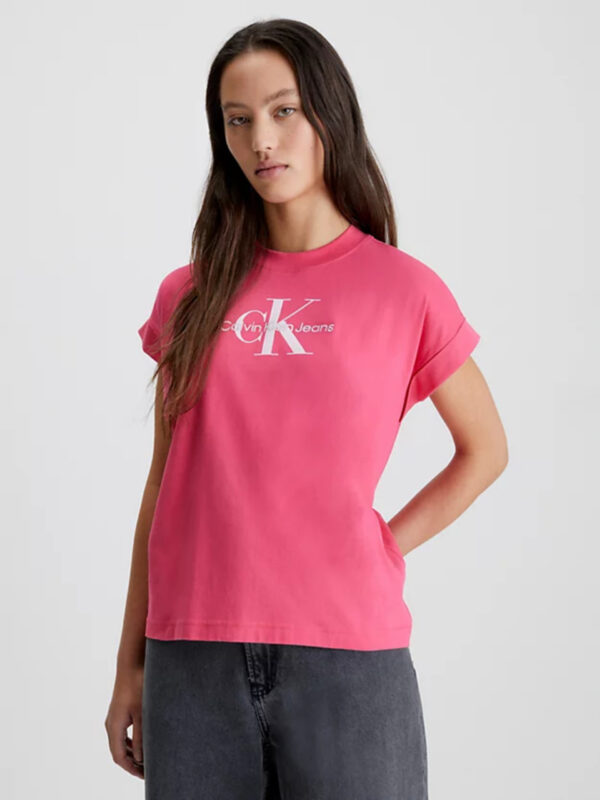 Calvin Klein dámské růžové tričko - XS (XI1)