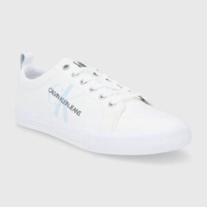 Calvin Klein pánské bílé tenisky - 46 (0K4)
