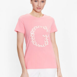 Guess dámské růžové tričko - XS (G67R)