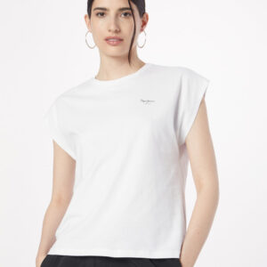 Pepe Jeans dámské bílé tričko BLOOM - M (800)