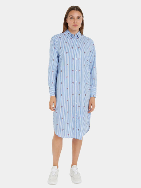 Tommy Hilfiger dámské košilové oversized šaty  - 40 (0BD)