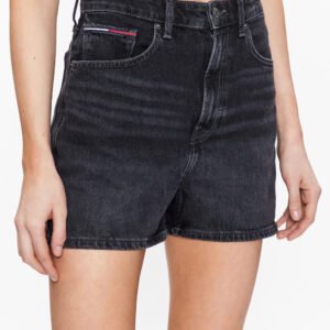 Tommy Jeans dámské černé džínové šortky - 26/NI (1BZ)
