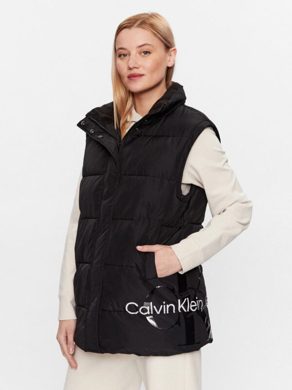 Calvin Klein dámská černá vesta - XS (BEH)