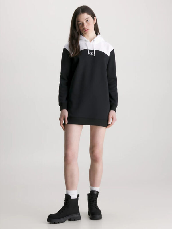 Calvin Klein dámské černé teplákové šaty - XS (BEH)