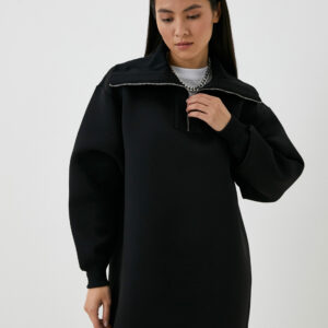 Calvin Klein dámské volné černé šaty - XS (BEH)