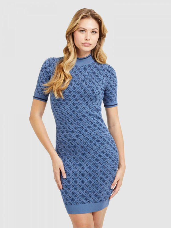 Guess dámské modré šaty - XS (F33B)
