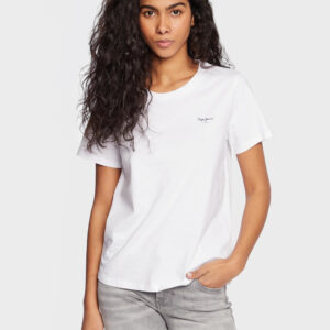 Pepe Jeans dámské bílé tričko Wendy - M (800)