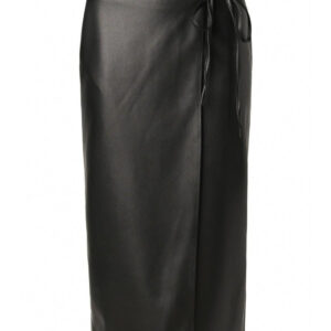 Salsa Jeans dámská černá kožená sukně - S (000)