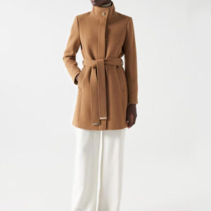 Salsa Jeans dámský hnědý kabát - XL (132)