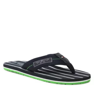 Tommy Hilfiger pánské tmavěmodré žabky - 44 (DW5)