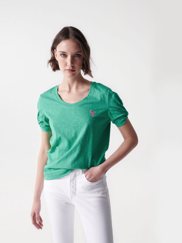 Salsa Jeans dámské zelené tričko - S (510)