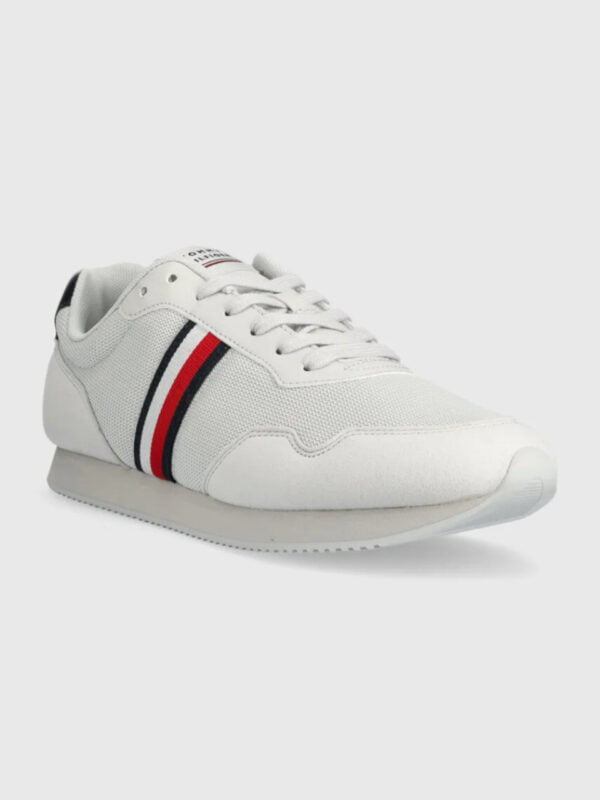 Tommy Hilfiger pánské bílé tenisky - 46 (YBS)