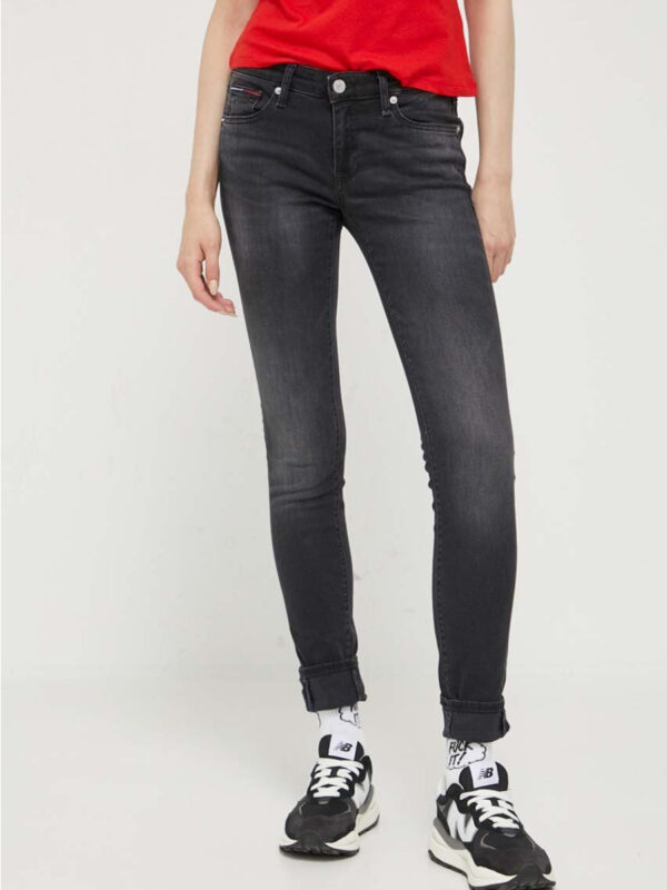 Tommy Jeans dámské černé džíny Sophie - 31/30 (1BZ)