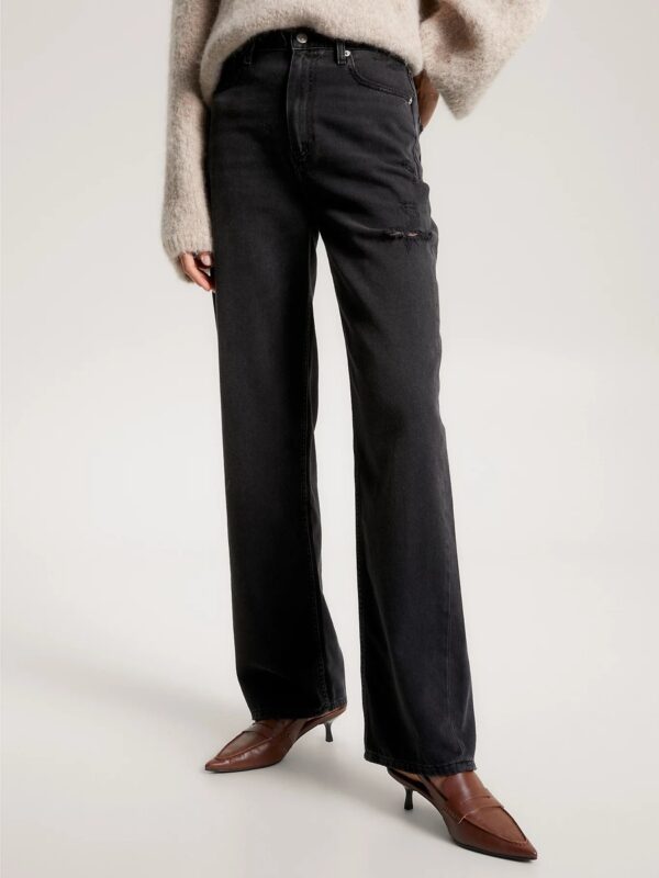 Tommy Hilfiger dámské šedé džíny Relaxed - 32/30 (1BY)