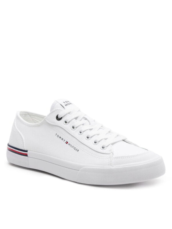 Tommy Hilfiger pánské bílé tenisky - 46 (YBS)