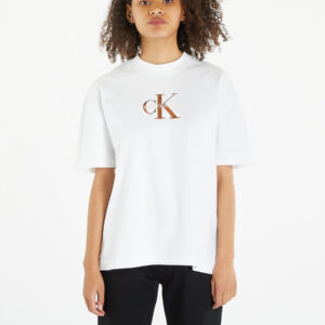 Calvin Klein dámské bílé tričko. - XL (YAF)