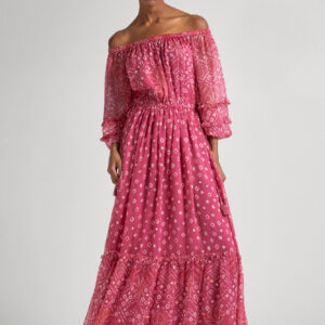Pepe Jeans dámské růžové šaty MARLENE - XS (363)