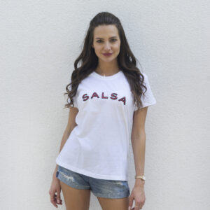 Salsa Jeans dámské bílé tričko - M (0001)