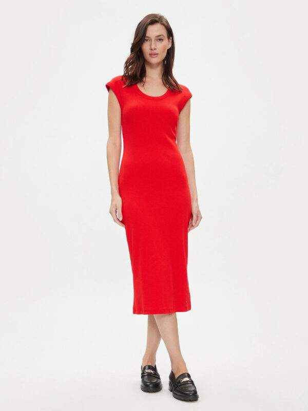 Tommy Hilfiger dámské červené šaty - S (XND)
