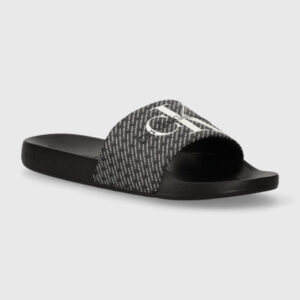 Calvin Klein pánské černé pantofle - 46 (0GM)