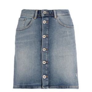 Pepe Jeans dámská propínací džínová sukně Tate  - XS (0)