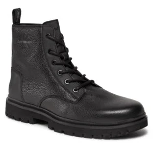 Calvin Klein pánské černé kotníkové boty - 46 (0GT)