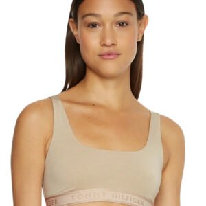 Tommy Hilfiger dámská béžová podprsenka - XS (TRY)