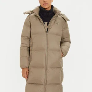 Calvin Klein dámská zelenohnědá bunda - XS (PAV)