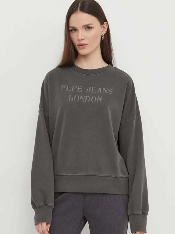 Pepe Jeans dámská šedá mikina - XS (985)