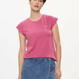 Pepe Jeans dámské růžové tričko Lory - XS (363)