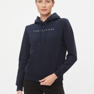 Tommy Jeans dámská modrá mikina - XS (C1G)