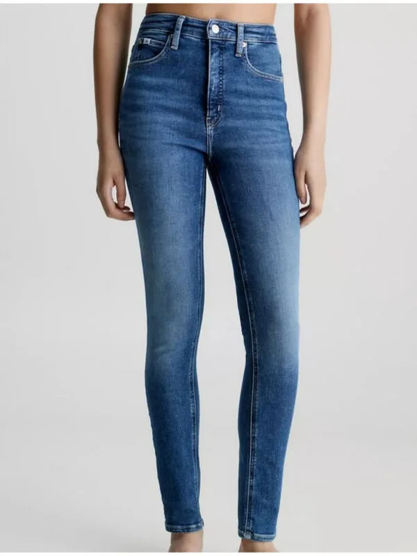 Calvin Klein dámské modré džíny - 32/30 (1A4)