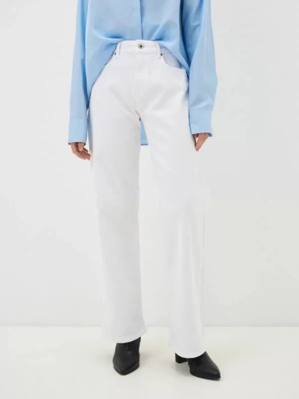 Pepe Jeans dámské bílé džíny - 26 (000)