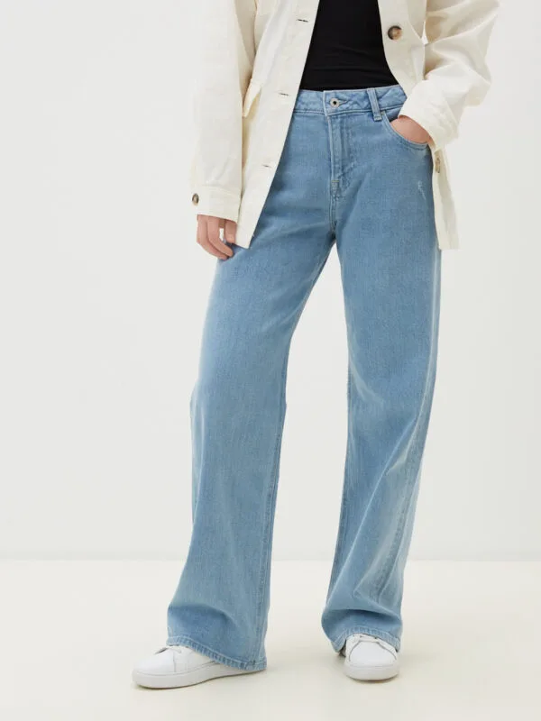 Pepe Jeans dámské modré džíny - 28/32 (000)