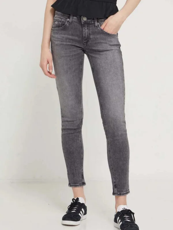 Tommy Jeans dámské šedé džíny - 30/30 (1BZ)