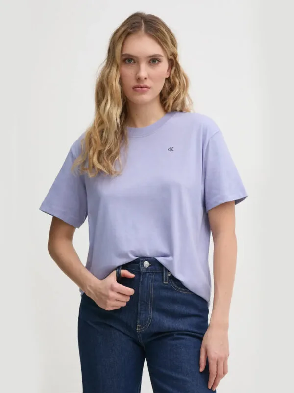 Calvin Klein dámské fialové tričko - XS (VFV)