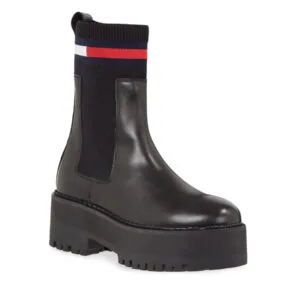 Tommy Jeans dámské černé boty - 41 (BDS)