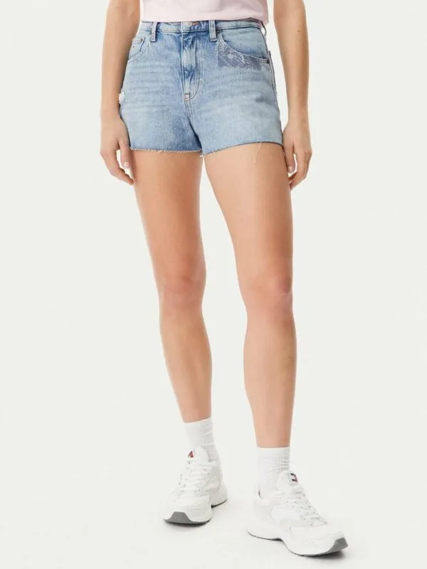 Tommy Jeans dámské džínové šortky  - 31/NI (1AB)