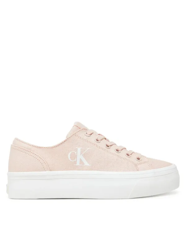 Calvin Klein dámské světle oranžové tenisky - 41 (TGE)