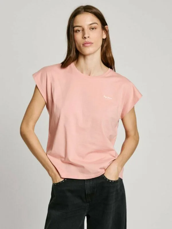 Pepe Jeans dámské meruňkové tričko Blooma - XS (316)
