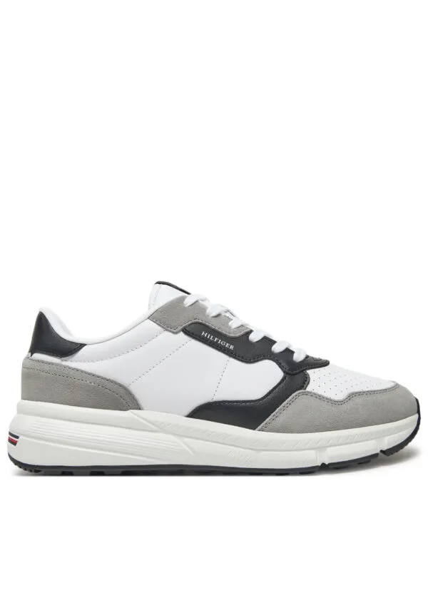 Tommy Hilfiger pánské bílé tenisky - 45 (YBS)