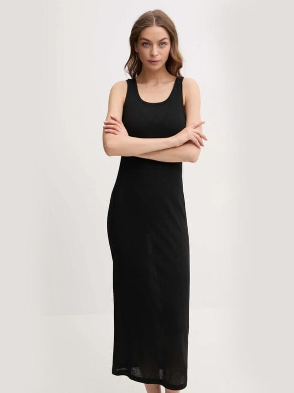 Calvin Klein dámské černé šaty  - XS (BEH)