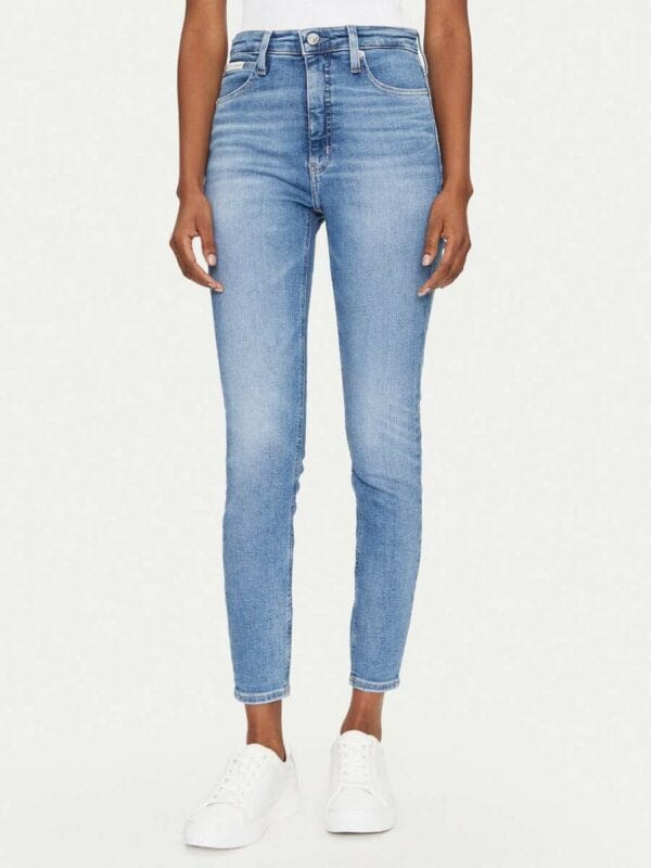 Calvin Klein dámské modré džíny - 32/NI (1AA)
