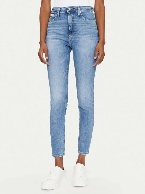 Calvin Klein dámské modré džíny - 32/NI (1AA)