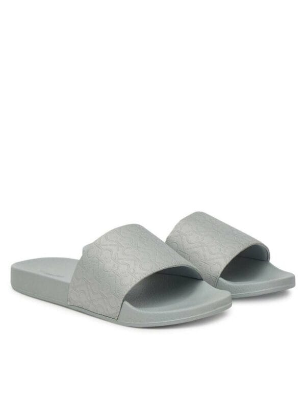 Calvin Klein dámské šedé pantofle - 41 (PDE)