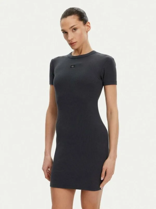 Calvin Klein dámské šedé šaty - XL (PT2)