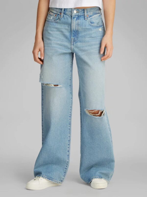 Calvin Klein dámské světle modré džíny - 31 (VSO)
