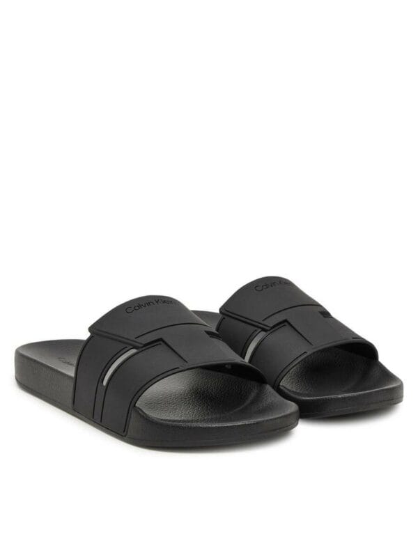 Calvin Klein pánské černé pantofle - 46 (BEH)