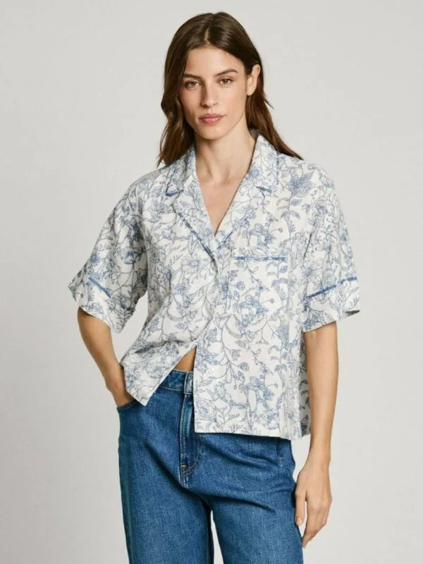 Pepe Jeans dámská květovaná halenka Doris - XS (808)