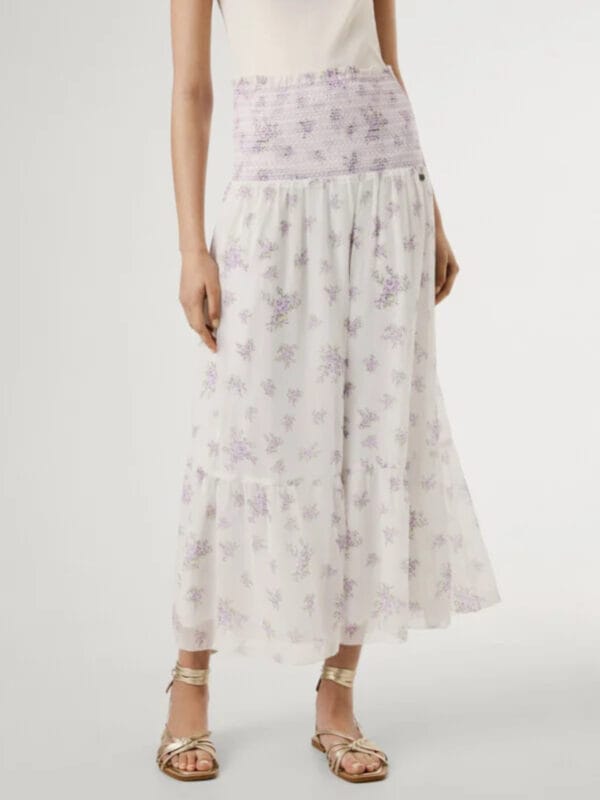 Pepe Jeans dámská vzorovaná sukně Lizz - XS (808)